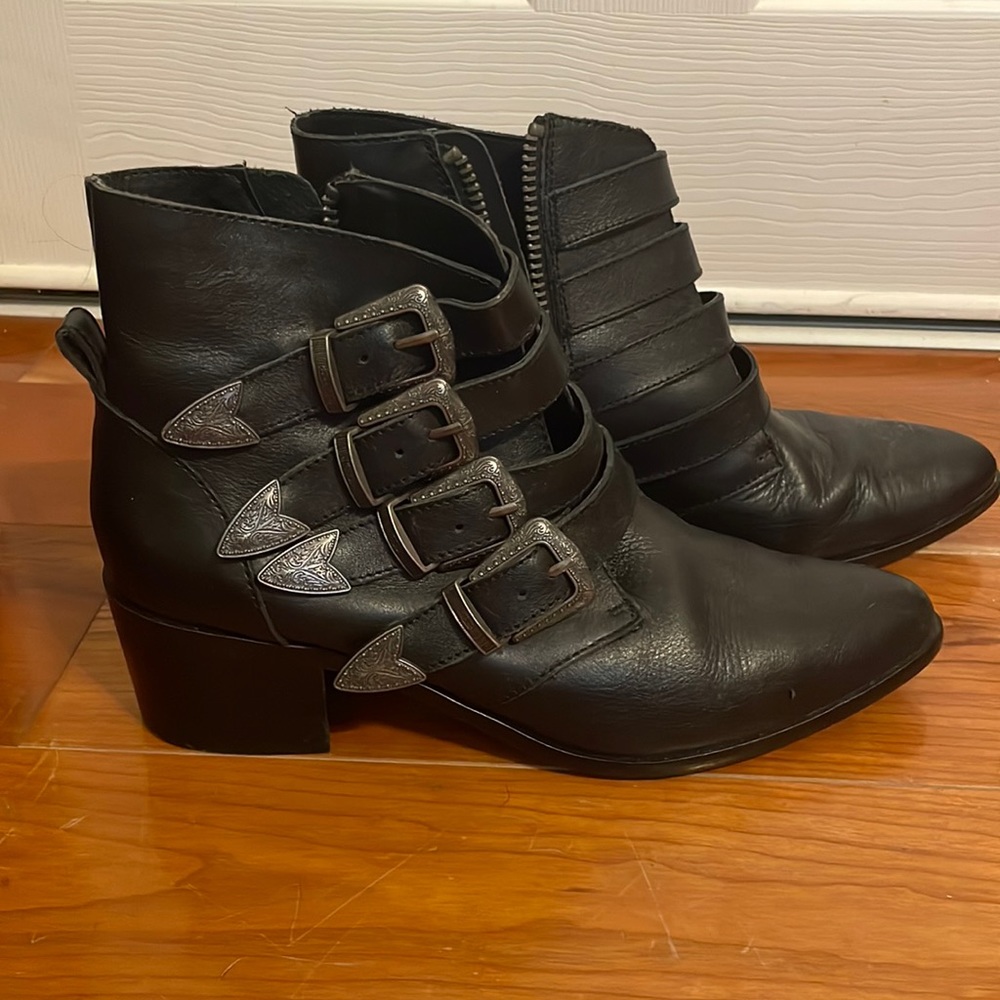 Black Steve Madden Boots
